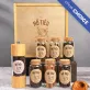 seasonal-spice set with wooden box, kitchen spice gift box, organic spices, premium spices, organic food, family gift set
