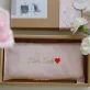 rosemary eye pillow, herbal compress pillow, eye relaxation compress pillow, personalized embroidered pillow, hot and cold compress