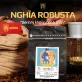 Nghĩa Robusta, 100% Robusta Honey Chư Sê Coffee, Coconut Milk And Palmyra Fruit Taste, Vietnamese Drip Coffee, Rich Flavor, Vietnamese Gifts