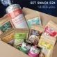 Combo Snack S24, Set 24 Khẩu Phần Ăn Vặt Lành Mạnh, Combo Ăn Vặt Tiết Kiệm, Phù Hợp Cho Cắm Trại Và Liên Hoan, Thực Phẩm Chế Biến Sẵn Tiện Lợi