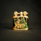Mighty Ox On The Vast Land Hand-Drawn Leather Lighter, Personalized Engraved Lighters, Art Lighters, Handmade Lighters, Unique Gifts, Personalized Gifts