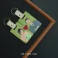 Hand-Drawn Leather Keychain, Custom Designs, Personalized Name Engraving, Premium Leather Keychains, Unique Gifts