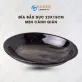 Chestnut Brown Fire-Glazed Ceramic Oval Plate, 23 x 15cm, A Vintage Charm For Your Dining, Vietnamese Ceramic, Bat Trang Ceramic, Premium Gifts