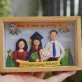 Custom Clay Art, Large, Personalized Portrait And Message, 2-4 People, Custom Clay Figurine, Adorable Style, Personalized Gifts, Wedding Gifts