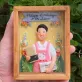 Custom Clay Art, Medium, Personalized Portrait And Message, Up To 2 People, Custom Clay Portrait, Chibi Style, Personalized Gifts, Wedding Gifts