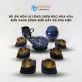 Bộ Ấm Nón Lá Men Xanh Biển Hỏa Biến 6 Món, Gốm Sứ Bát Tràng Cao Cấp, Chén Đúc Lòng Hoa, Bình Trà Gốm Nghệ Thuật, Đầy Đủ Phụ Kiện, Quà Tặng Tinh Tế