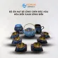 Ocean Blue Fire-Glazed Ceramic Tea Set With Bead Decor (6 Items), Beaded Ceramic Teapot, Bat Trang Ceramics, Flower Inner Cup, Vietnamese Gifts