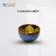 Fire-Glazed Flower Inner Tea Cup, Bat Trang Ceramics, Ceramic Tea Cup, Unique Fire-Glazed Ceramic Cup, Vietnamese Ceramics, Handmade Ceramics