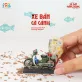 Nam châm tủ lạnh Xe Bán Cá Cảnh, một phần của BST Xe Đẩy Hàng Rong Sài Gòn, là món quà lưu niệm Việt Nam độc đáo, mô hình thủ công tỉ mỉ từng chi tiết