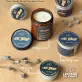 The "All Blue" Handmade Scented Candle is the perfect gift for her, offering a relaxing experience with its soothing ocean fragrance, making it an ideal birthday gift and a premium handmade scented candle