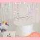 Bộ Bộ Nơ "Happy Birthday" Trang Trí Bánh Sinh Nhật hỗ trợ trang trí bánh kem, sinh nhật được thiết kế bắt mắt, đi kèm mỗi sản phẩm là những phụ kiện trang trí vui nhộn, làm nên bữa tiệc hân hoan
