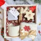 Hộp Quà Giáng Sinh "Snowflakes" Sở Hữu Màu Chủ Đạo Là Màu Trắng Tinh Tế, Hộp Quà Với Sáp Thơm, Túi Thơm, Ly Sứ Và Vớ Len Làm Nên Món Quà Noel Xinh Xắn