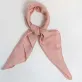 The Rose Pink Silk Scarf, handcrafted from natural silk, beautifully enhances her youthful glow, making it a timeless feminine accessory that blends tradition with elegance - an exquisite Vietnamese gift perfect for her