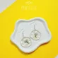 The Resin Flower Earrings are the perfect feminine accessory, handcrafted to shine with purity, making them a unique jewelry piece and an ideal Valentine's Day gift for her or Women's Day gift.