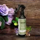 Natural Pet Spray with a relaxing wood & floral scent is the perfect pet odor eliminator and toy cleaning spray, made with natural ingredients - a thoughtful gift for pets that ensures freshness and safety.