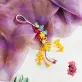 The "Nhu Y" Knot Moon Hanging Decoration is a beautiful traditional ornament that serves as a positive energy source, making it a perfect Feng Shui gift and decorative accessory for any space - an elegant and meaningful gift for her.
