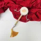 The Silver "Trường An" Vietnamese Tambourine Gift Box beautifully embodies strong cultural identity, featuring a handheld rattle drum that captures the essence of a cherished Vietnamese toy, making it a meaningful Vietnamese gift and a delightful gift for kids