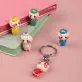 móc khóa hình heo mặc áo dài, móc khóa dễ thương, chất liệu đất sét, dễ vệ sinh, quà tặng cho người thân, bạn bè