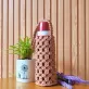 The Macrame Bottle Bag is an exquisite handmade tumbler bag, adding style & convenience to every day - a unique birthday gift for craft lovers.