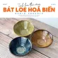 Bát Loe Gốm Bát Tràng Men Hỏa Biến (13x5cm) mang bạn chạm vào tinh hoa gốm sứ Việt, vừa là dụng cụ bàn tiệc sang trọng, vừa là món quà tân gia ấn tượng, tôn vinh vẻ đẹp của đồ gốm Bát Tràng thủ công.