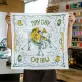 Here Today - Gone Tomorrow scarf serves as a statement piece for travel enthusiasts, featuring artistic designs printed on exclusive cotton fabric, doubling as both a practical travel accessory and authentic Vietnamese souvenir.