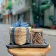 Sliced ginger candy bamboo gift box 350gr with natural refined flavor, featuring cold relief ginger as healthy candy making a perfect gift for family and Vietnamese specialty gift
