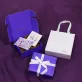 CHUS Exclusive gift box and accessories set transforms your gifting game with exclusive creative purple gift box including card, ribbon and stickers for perfect presentation