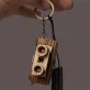 Móc khóa gỗ hình camera nét cổ điển độc quyền, móc khóa gỗ thật gọn nhẹ thủ công độc đáo quà tặng lưu niệm Việt Nam