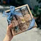 Set quà 3 hũ gừng thẻ, trà mãng cầu và rong sụn, đậm đà hương vị Việt, đóng gói hộp quà nơ vintage, quà tặng đặc sản Việt Nam cho người nước ngoài