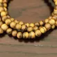 Vòng tay trầm hương 108 hạt 6 li, bảo hộ bình an, chuỗi mala thiền định, quà lưu niệm Việt Nam, quà cho bố mẹ.