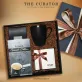 The "A Bold Style" gift box brings a bold touch to life with a ceramic cup, coffee, chocolate, and card holder – a premium Vietnamese corporate gift set.