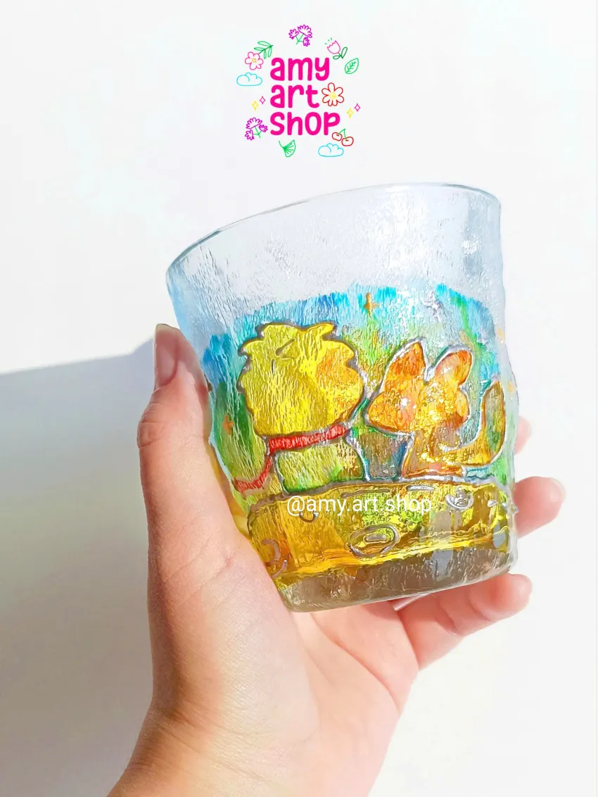 Hand-Painted Little Prince Glass Cup, Custom Personalization, Touch Of Magic For Dynamic Days, Glass Mug, Home Decor, Personalized Gift, Birthday Gift Hand-Painted Little Prince Glass Cup, Custom Personalization, Touch Of Magic For Dynamic Days, Glass Mug, Home Decor, Personalized Gift, Birthday Gift