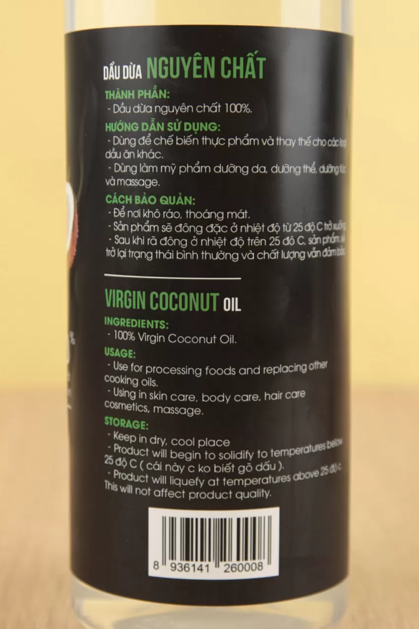 Virgin Coconut Oil Virgin Coconut Oil