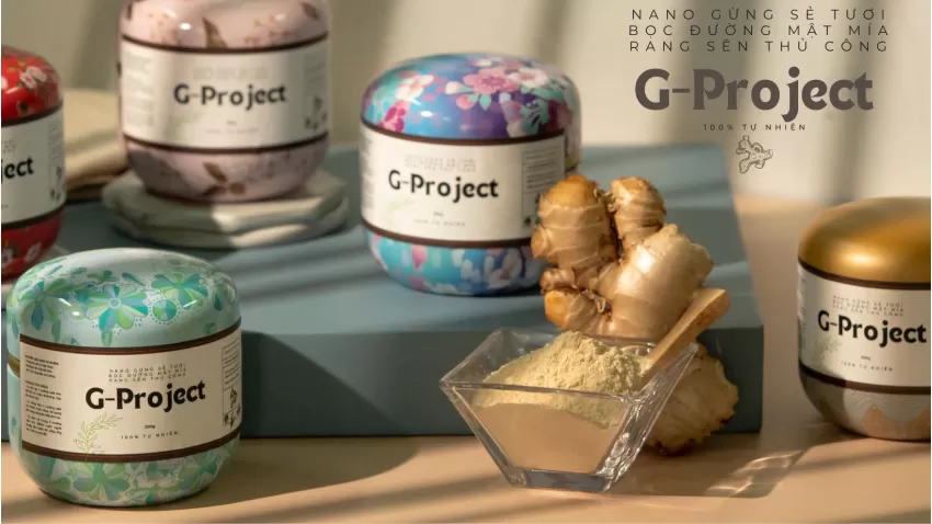 Nano Ginger, Random Color Container - G-Project | CHUS