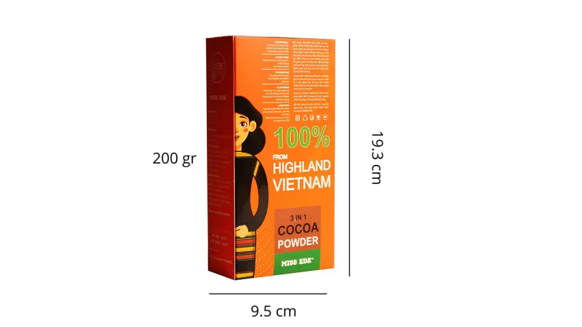 Bột Cacao 3 Trong 1, Tăng Cường Năng Lượng, Nguyên Liệu Cacao Nguyên Chất, Phù Hợp Cho Mọi Lứa Tuổi, Dễ Dàng Sử Dụng