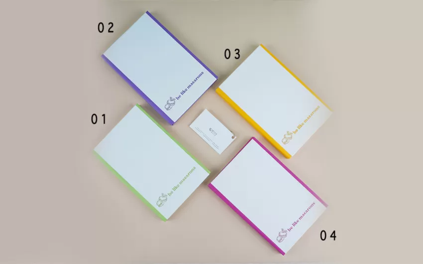 “The Macarons” Notebook