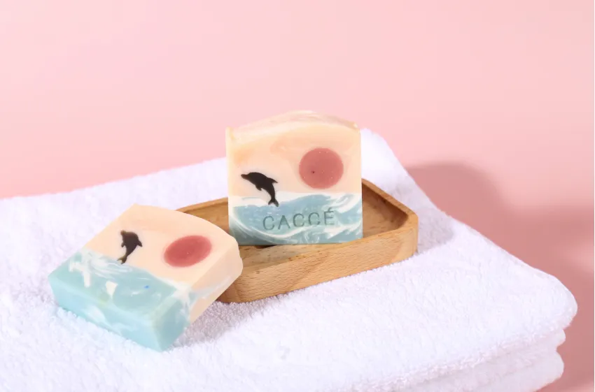 Ocean Wave And Dolphin Lavender Handmade Soap For Relaxation Ocean Wave And Dolphin Lavender Handmade Soap For Relaxation