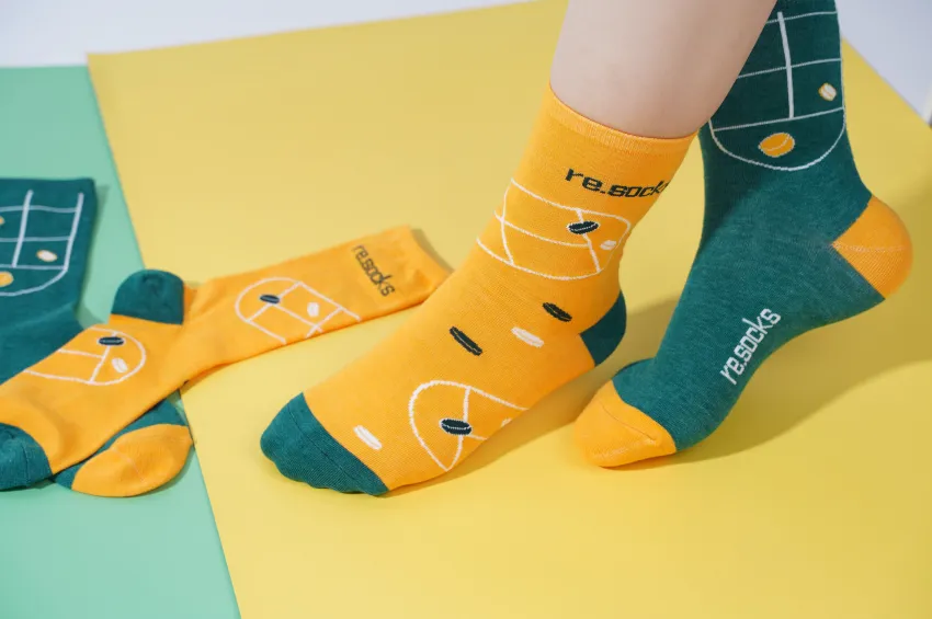 Suôn Sẻ Recycled Socks, Colorful Socks, Mid-Calf Socks For Men, High-Calf Socks For Women, Thick And Non-Pilling Socks