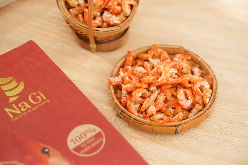 Dried Whiteleg Shrimp (Small Size), Ca Mau Dried Shrimp, Premium Dried Seafood, Ca Mau Specialty, Firm Sweet Dried Shrimp, Soup Ingredient