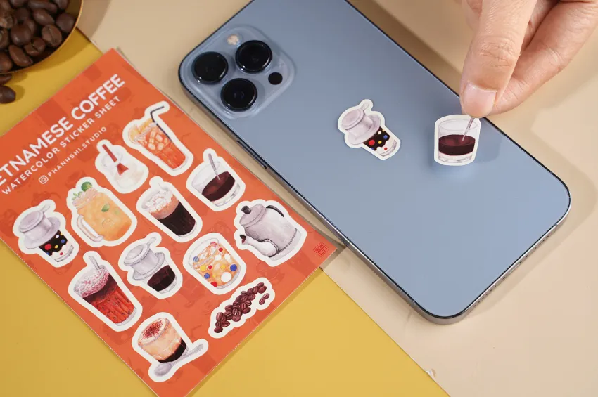 Vietnamese Coffee Stickers Vietnamese Coffee Stickers