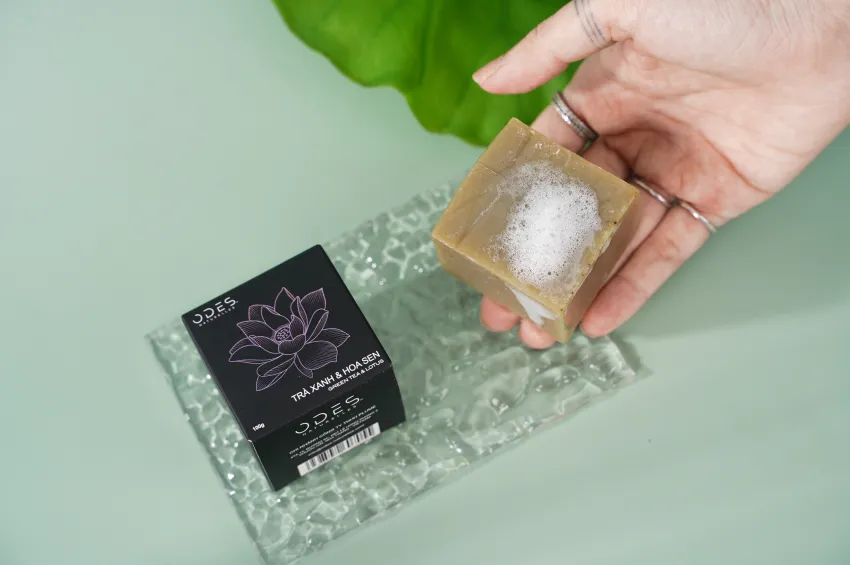 Green Tea & Lotus Soap