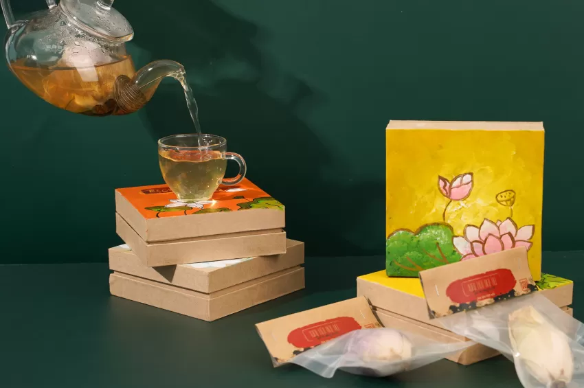 Freeze Drying Marinated Lotus Tea - Moc Truly Hue | CHUS