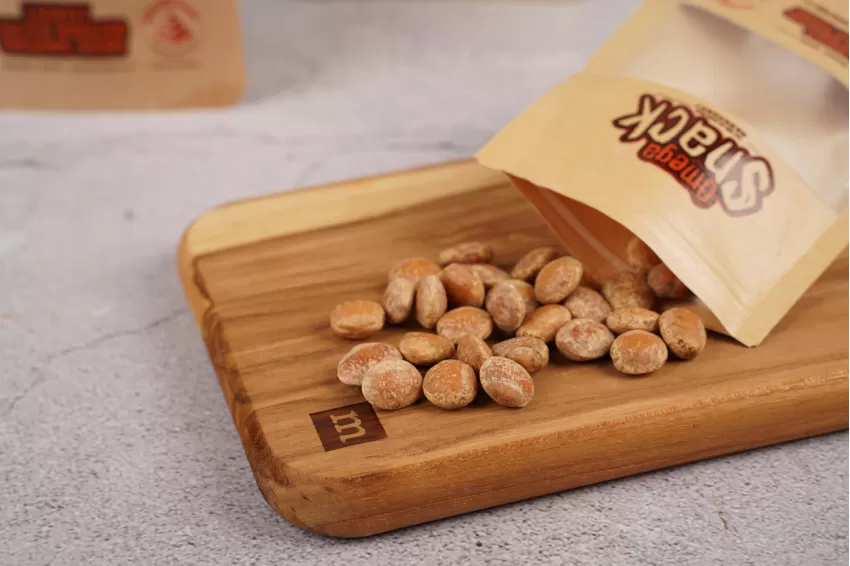 Snack Sacha Inchi Rang Muối, Snack Cho Người Ăn Chay, Bữa Ăn Nhẹ Lành Mạnh, Snack Bổ Sung Năng Lượng, Hạt Sacha Inchi Organic