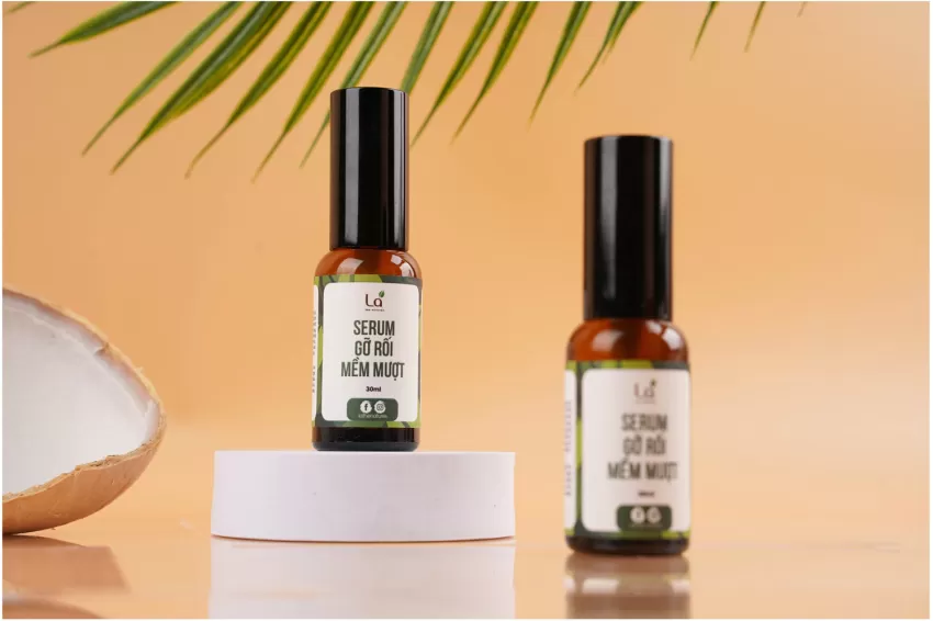 Serum Gỡ Rối Mềm Mượt Đặc Biệt, Hạn Chế Xơ Rối, Tinh Dầu Jojoba, Tinh Dầu Argan, Quà Tặng Thiên Nhiên Cao Cấp