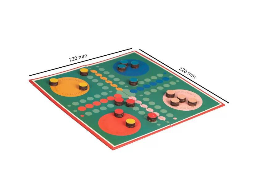 Seahorse Boardgame, Handcrafted, Premium Horse Race Game, Compact Set, Sturdy Board, High-Quality Game Set