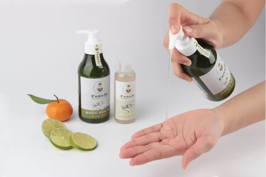 Enzyme Hand Sanitizer, Natural Ingredients, Effective Antibacterial, Non-Drying, Safe for Users, Environmentally Friendly Product