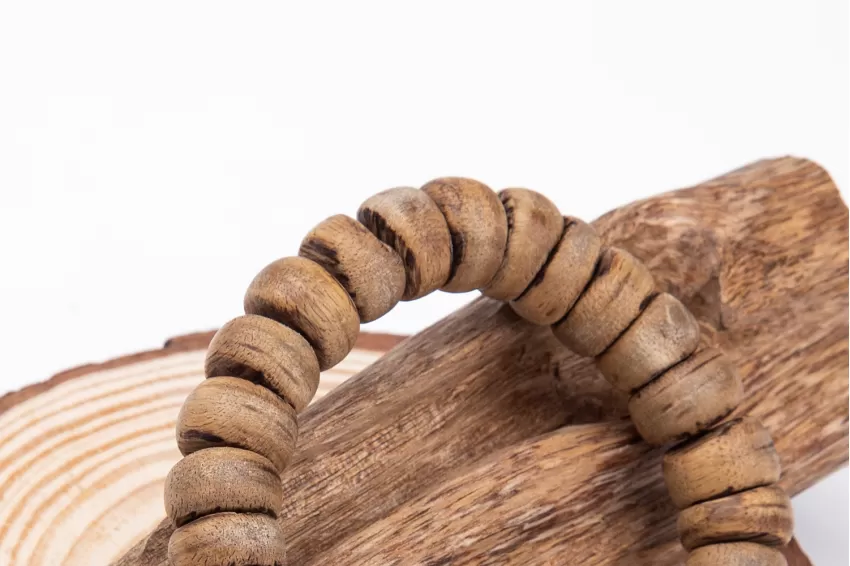 Designed Agarwood Bracelet 12mm