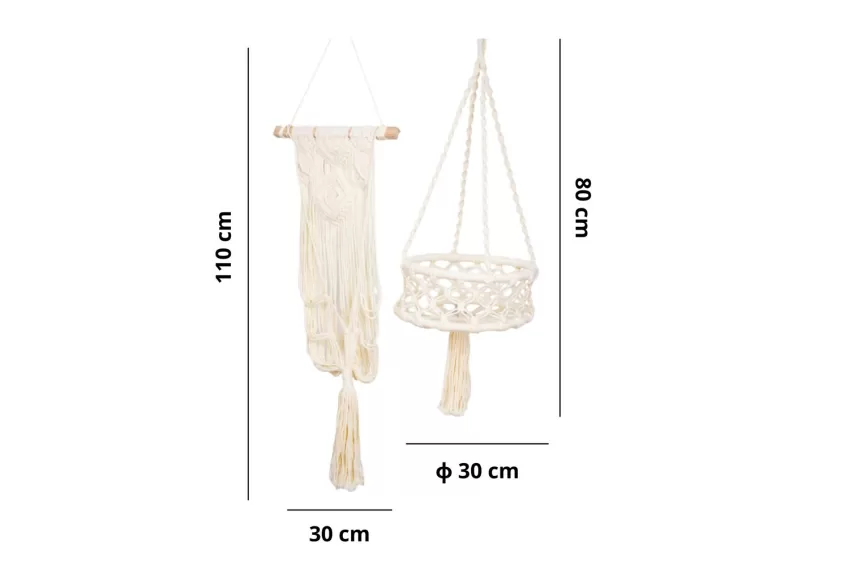 Macrame Pet Hammock, Comes with Soft Cushion, Sturdy Material, Pet Furniture, Home Decor Item, Handcrafted Product