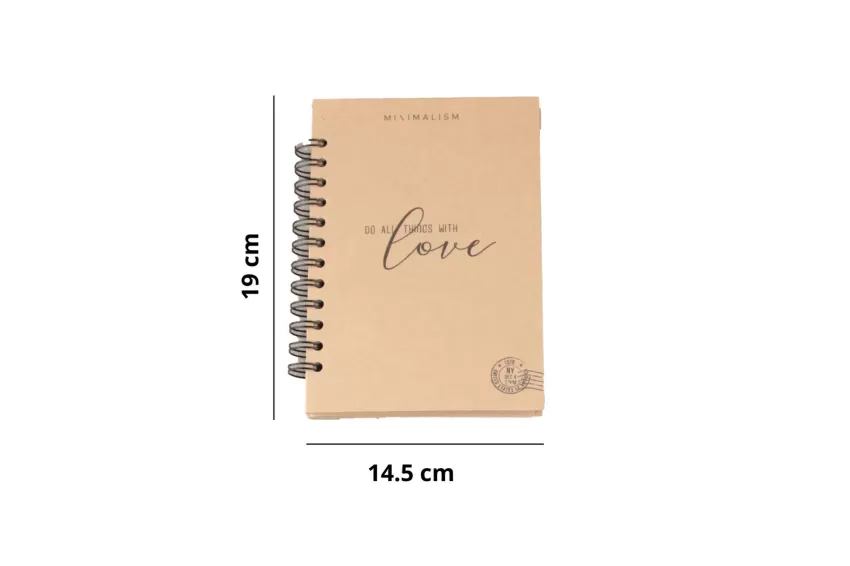 Notebooks, Simple Cover Design, High-Quality Paper Material, Compact Size, Easy to Carry, Youthful Style