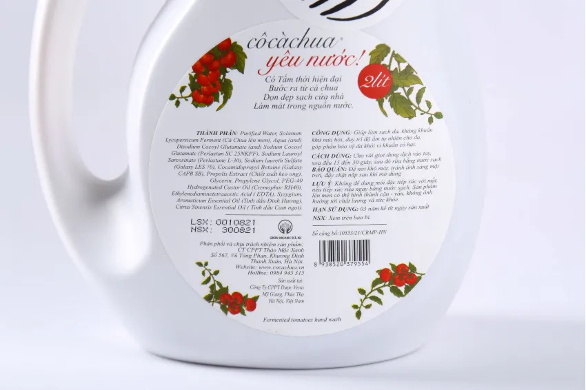 Bio Sanitising Hand Wash, Natural Ingredients, Safe For All Skin Types, Easy To Use